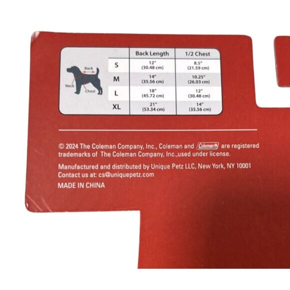 Coleman Drawcord Dog Jacket Large Pink Fleece Lined Faux Fur Hood Winter Coat - Picture 7 of 7